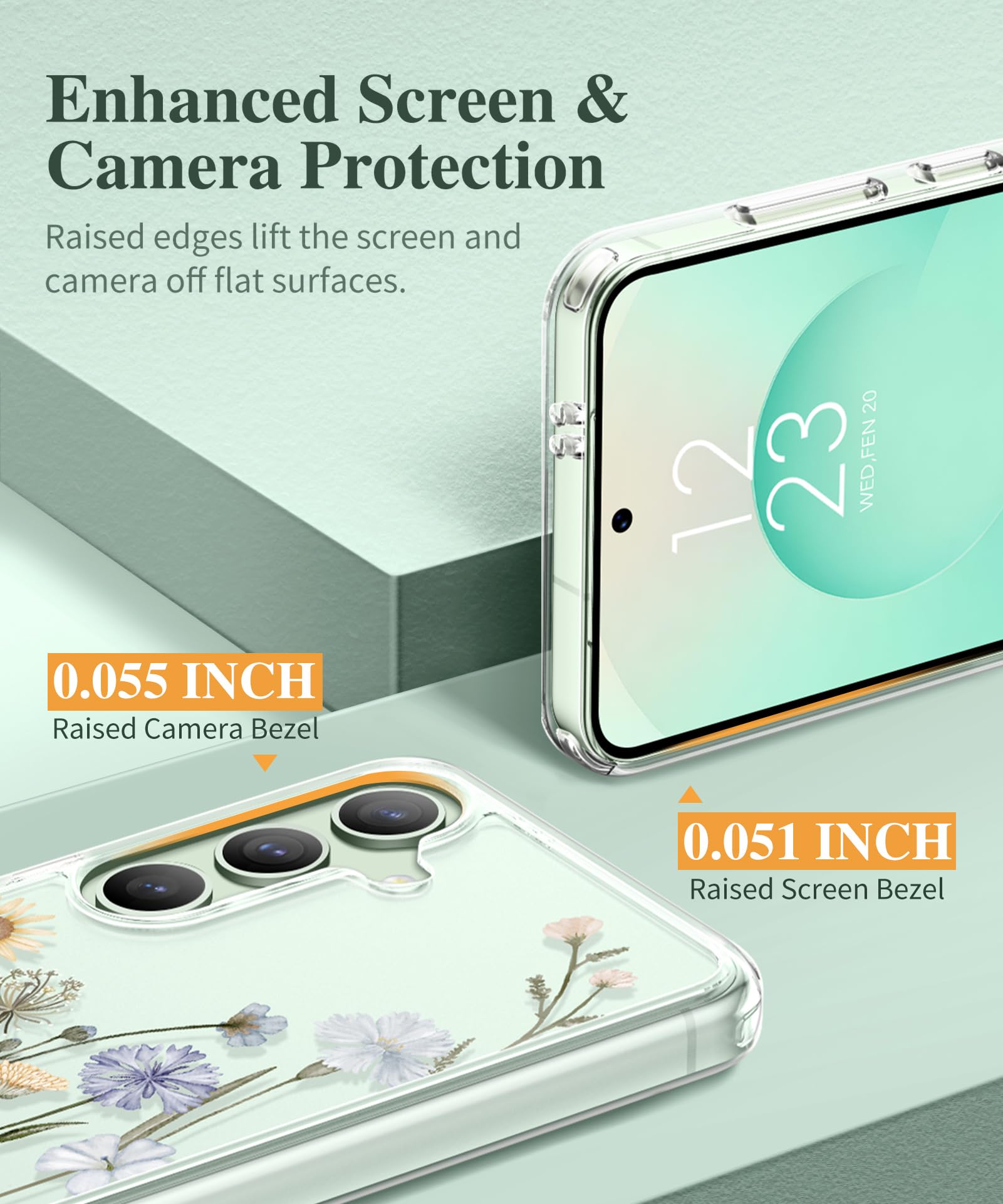 Foto 6 pulgar | Funda De Teléfono Gviewin Para Samsung Galaxy S25 Plus Con Protector - Venta Internacional.