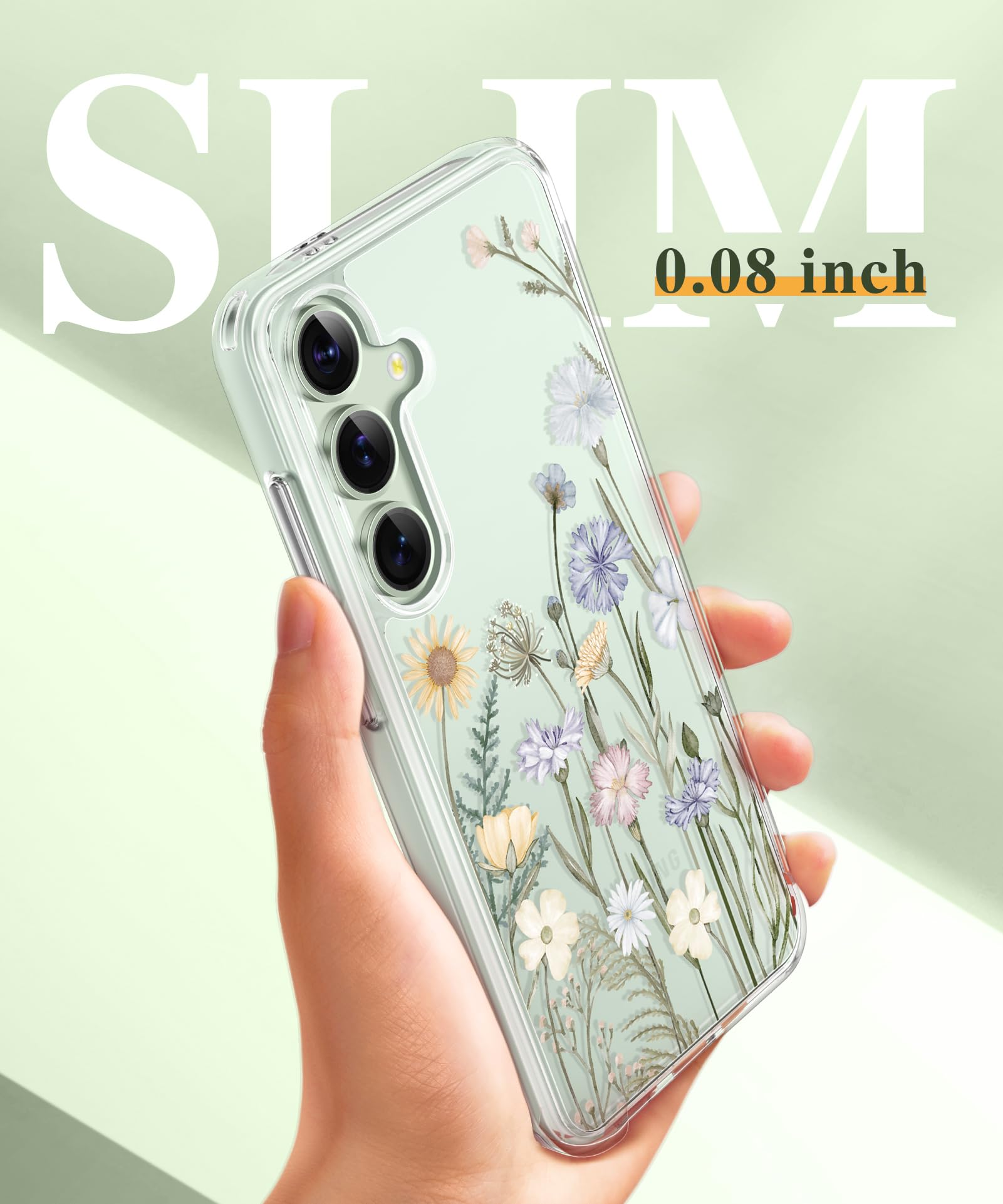 Foto 7 pulgar | Funda De Teléfono Gviewin Para Samsung Galaxy S25 Plus Con Protector - Venta Internacional.