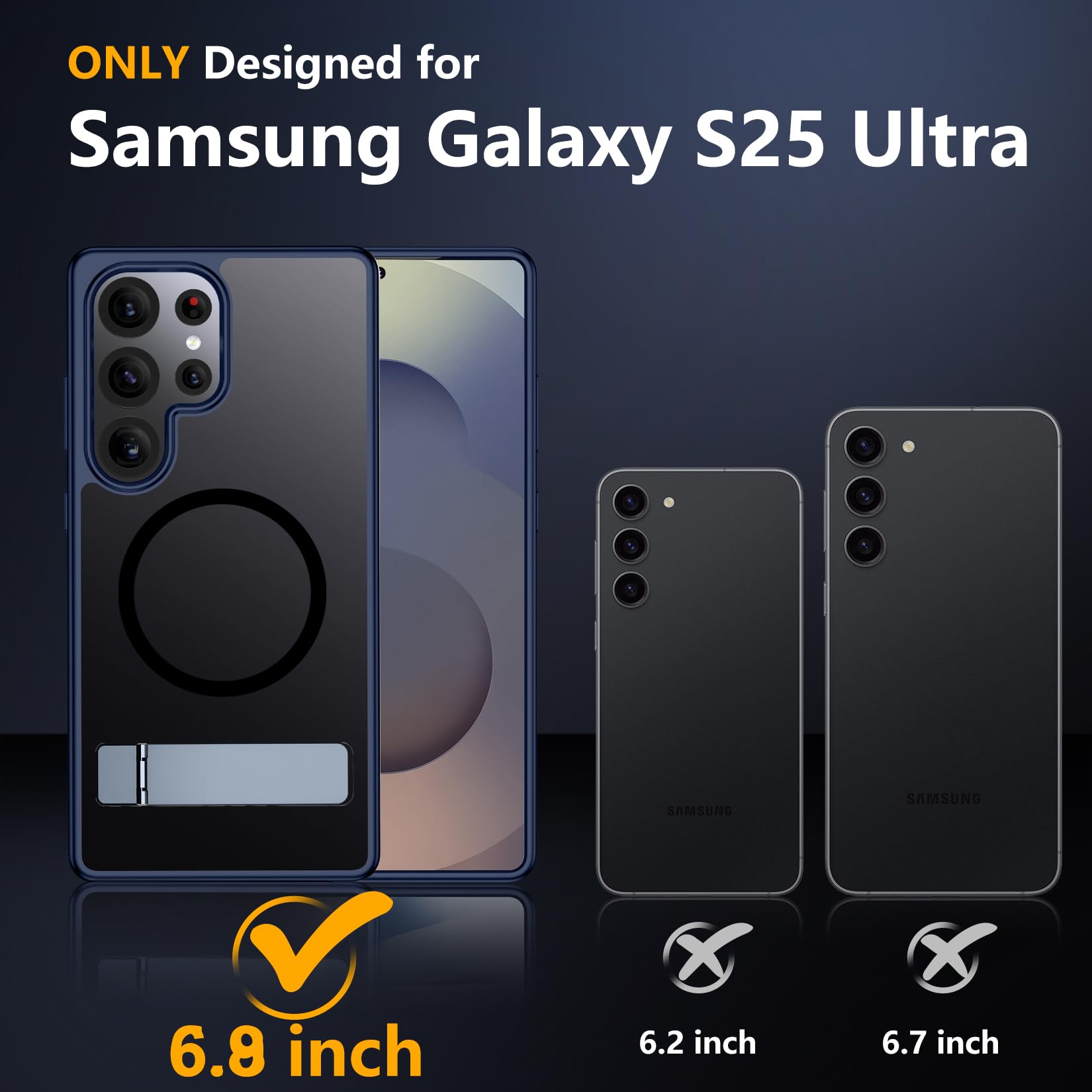 Foto 3 pulgar | Funda Magnética Spidercase Para Samsung Galaxy S25 Ultra - Venta Internacional.