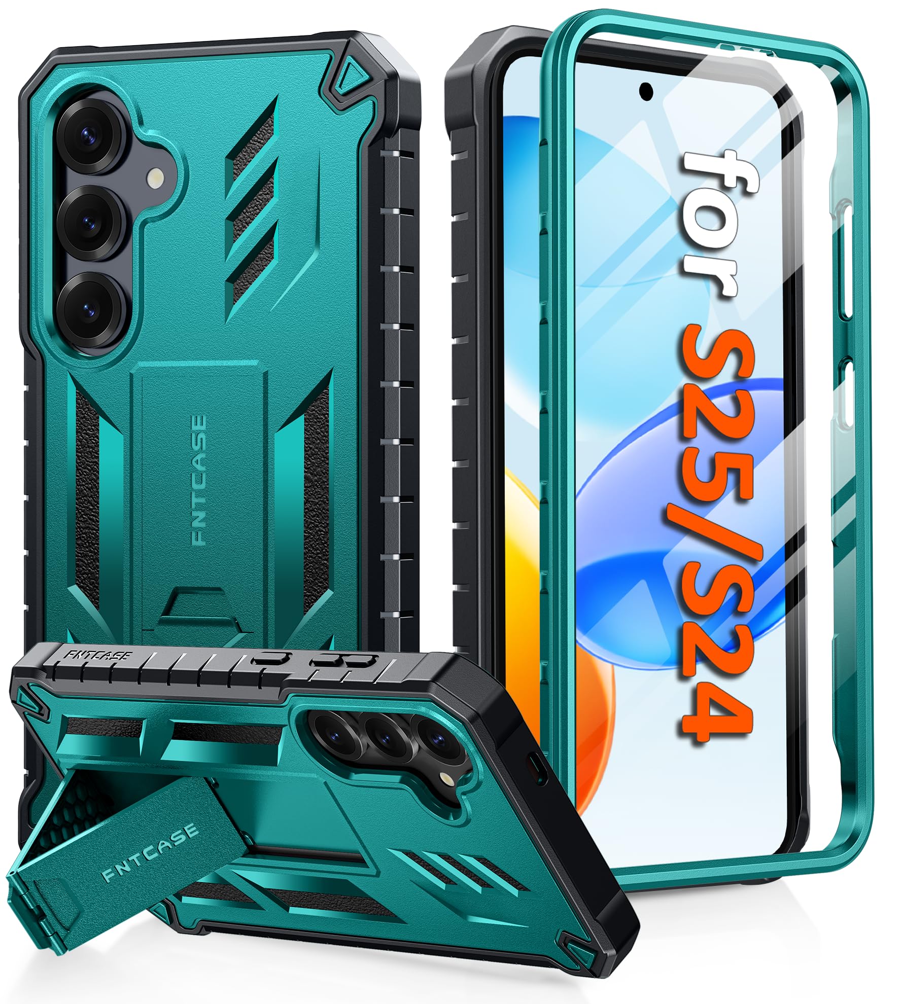 Funda De Teléfono Fntcase Para Samsung Galaxy S25/s24 Con Soporte - Venta Internacional.