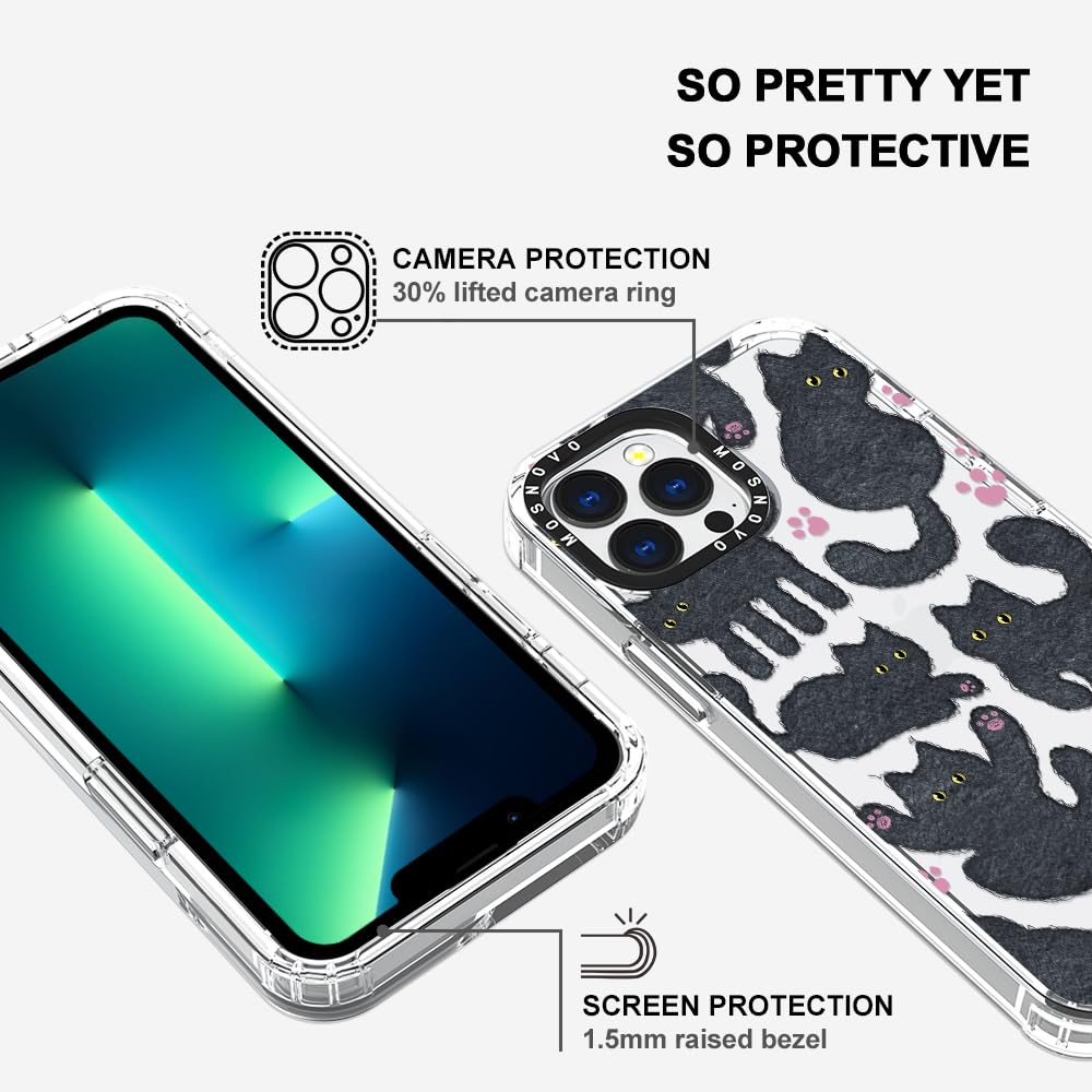 Foto 5 pulgar | Funda De Teléfono Mosnovo Para Iphone 13 Pro Max Buffertech Black - Venta Internacional.