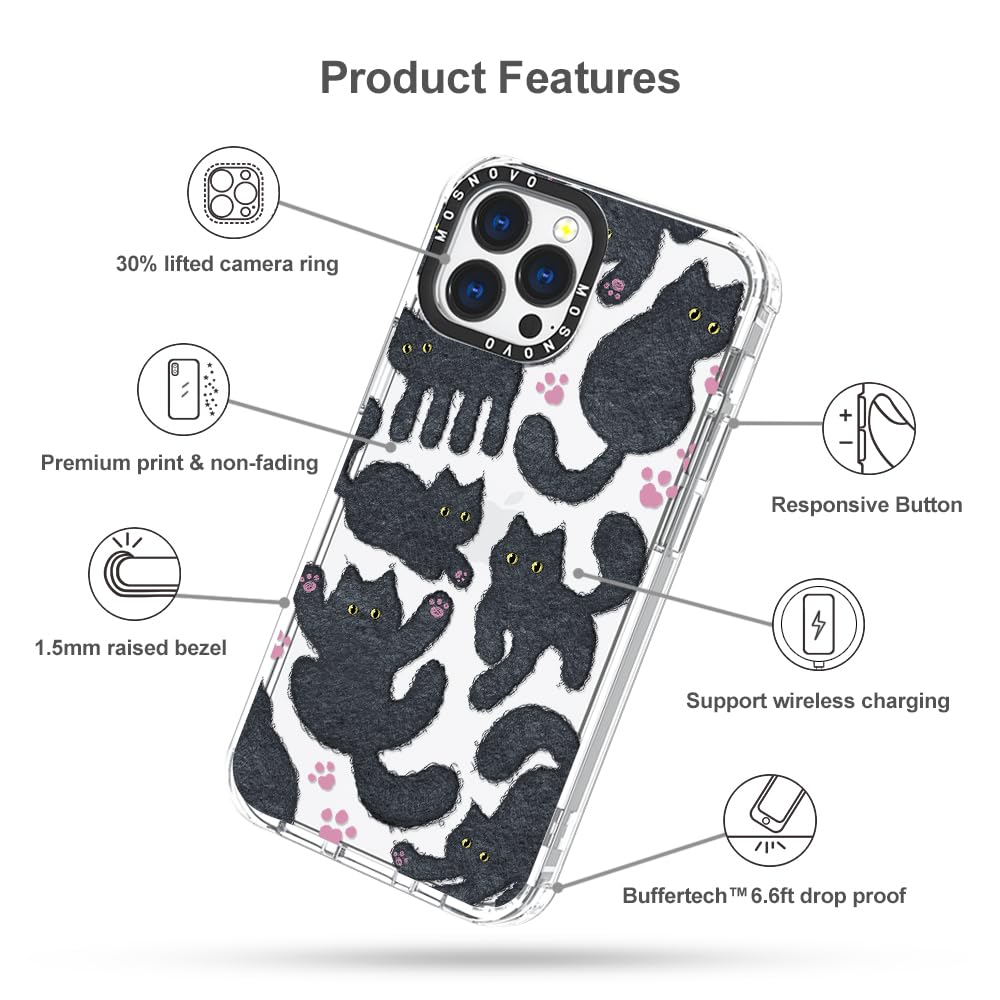Foto 7 pulgar | Funda De Teléfono Mosnovo Para Iphone 13 Pro Max Buffertech Black - Venta Internacional.