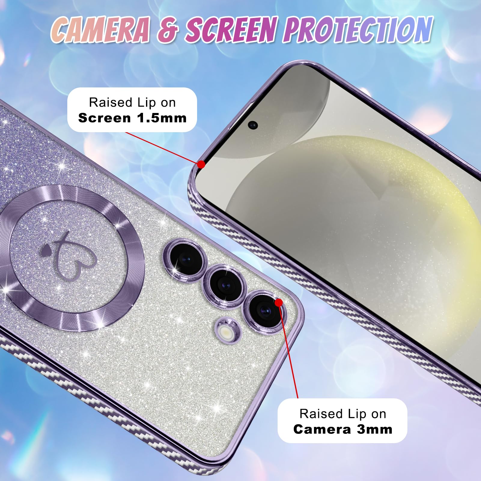 Foto 5 pulgar | Funda De Teléfono Bonoma Compatible Con Samsung Galaxy S24 Plus - Venta Internacional.