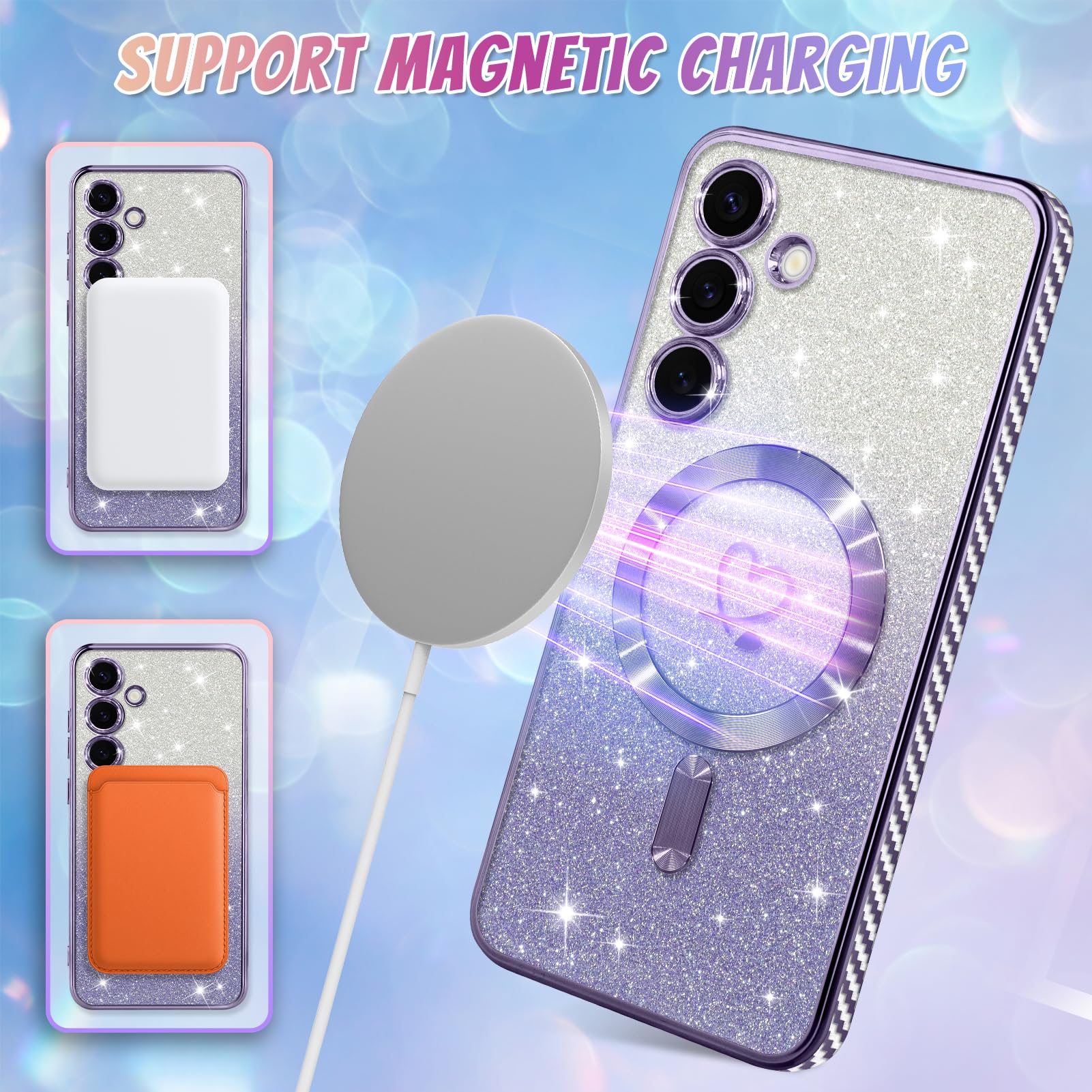 Foto 6 pulgar | Funda De Teléfono Bonoma Compatible Con Samsung Galaxy S24 Plus - Venta Internacional.
