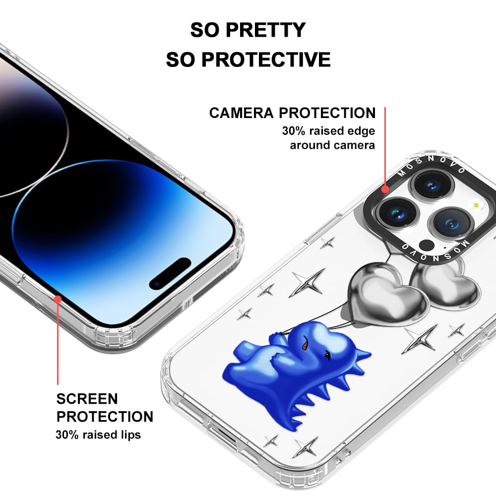 Foto 5 pulgar | Funda De Teléfono Mosnovo Para Iphone 14 Pro Buffertech Clear Tpu - Venta Internacional.