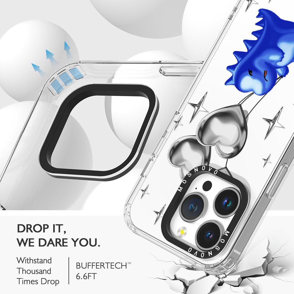 Foto 6 pulgar | Funda De Teléfono Mosnovo Para Iphone 14 Pro Buffertech Clear Tpu - Venta Internacional.