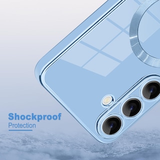 Foto 5 | Funda Magnética Aigomara Para Samsung Galaxy S25 Blue - Venta Internacional.