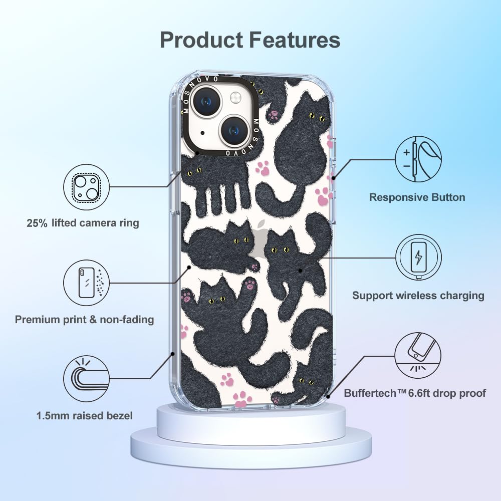 Foto 7 pulgar | Funda De Teléfono Mosnovo Para Iphone 14 Buffertech 2m Drop Black - Venta Internacional.