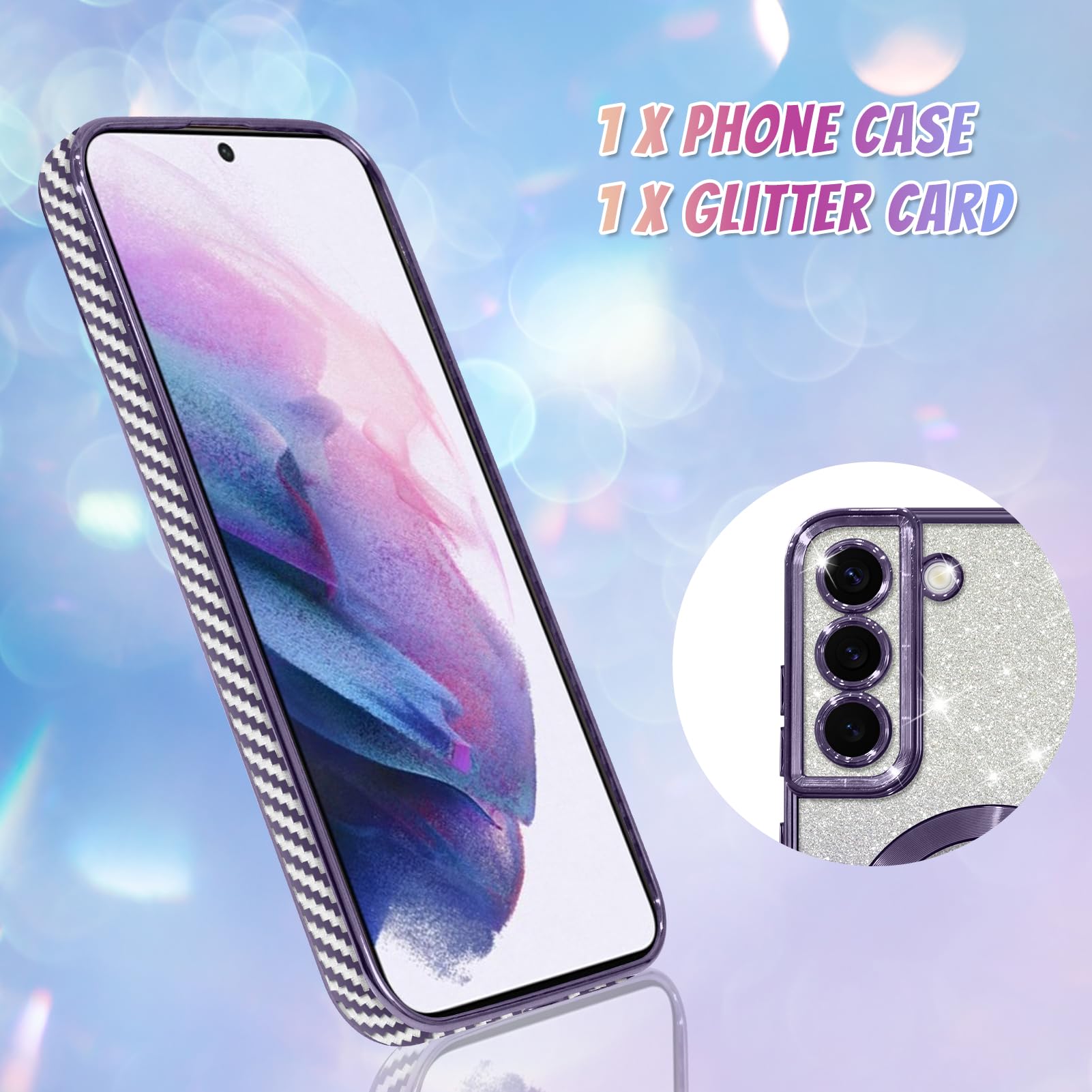 Foto 3 pulgar | Funda De Teléfono Bonoma Compatible Con Samsung Galaxy S21 Plus - Venta Internacional.