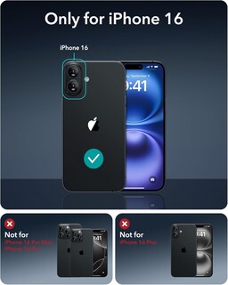 Foto 2 | Funda De Teléfono Esr Para Iphone 16 Con Magsafe, A Prueba De Golpes, Ultrama - Venta Internacional.