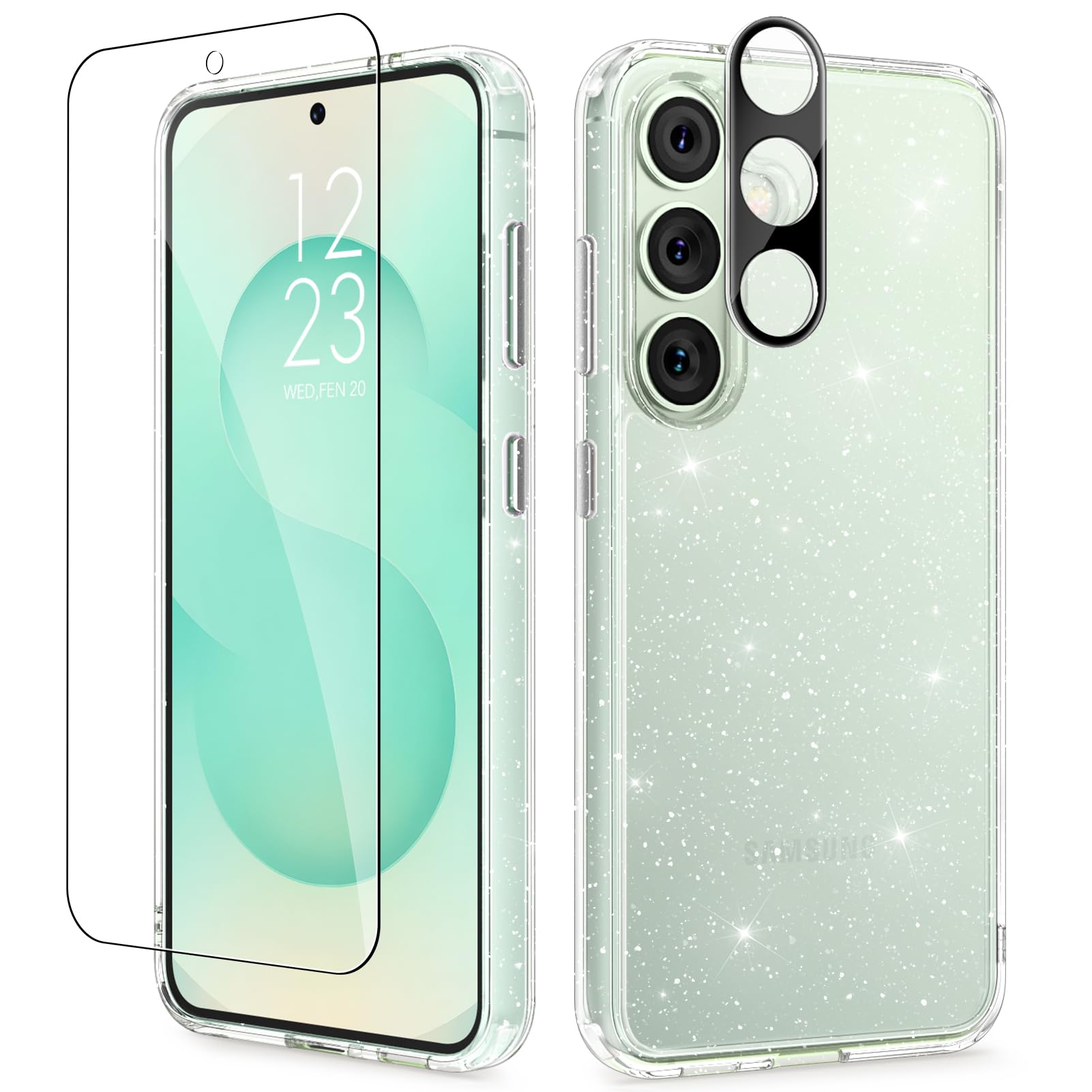 Funda De Teléfono Gviewin Para Samsung Galaxy S25 Plus Con Protector - Venta Internacional.