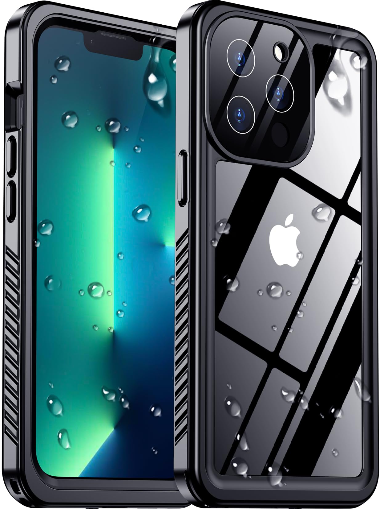 Foto 2 pulgar | Funda Impermeable Temdan Compatible Con Iphone 13 Pro Max - Venta Internacional.