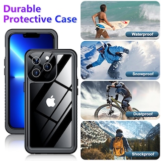 Foto 5 | Funda Impermeable Temdan Compatible Con Iphone 13 Pro Max - Venta Internacional.