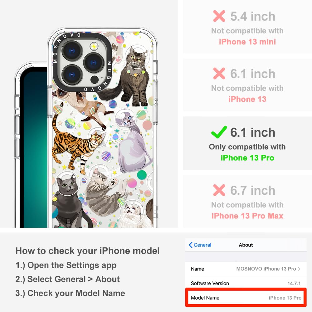Foto 3 pulgar | Funda De Teléfono Mosnovo Buffertech A Prueba De Golpes Para Iphone 13 Pro - Venta Internacional.