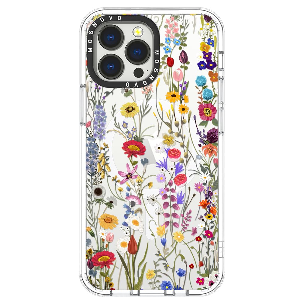 Foto 2 pulgar | Funda De Teléfono Mosnovo Para Iphone 13 Pro Max Wildflower Meadow - Venta Internacional.