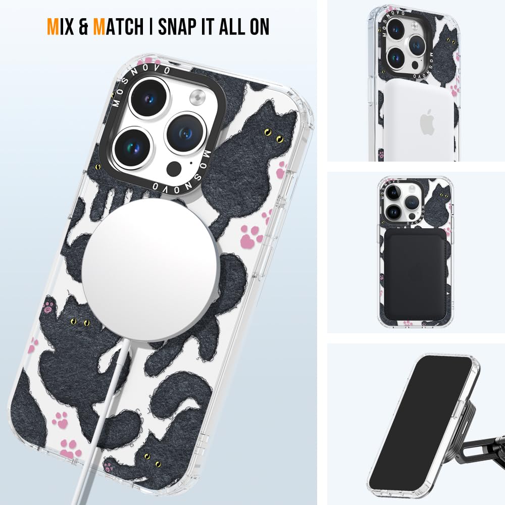 Foto 6 pulgar | Funda Para Teléfono Mosnovo Compatible Con Iphone 14 Pro Negra - Venta Internacional.