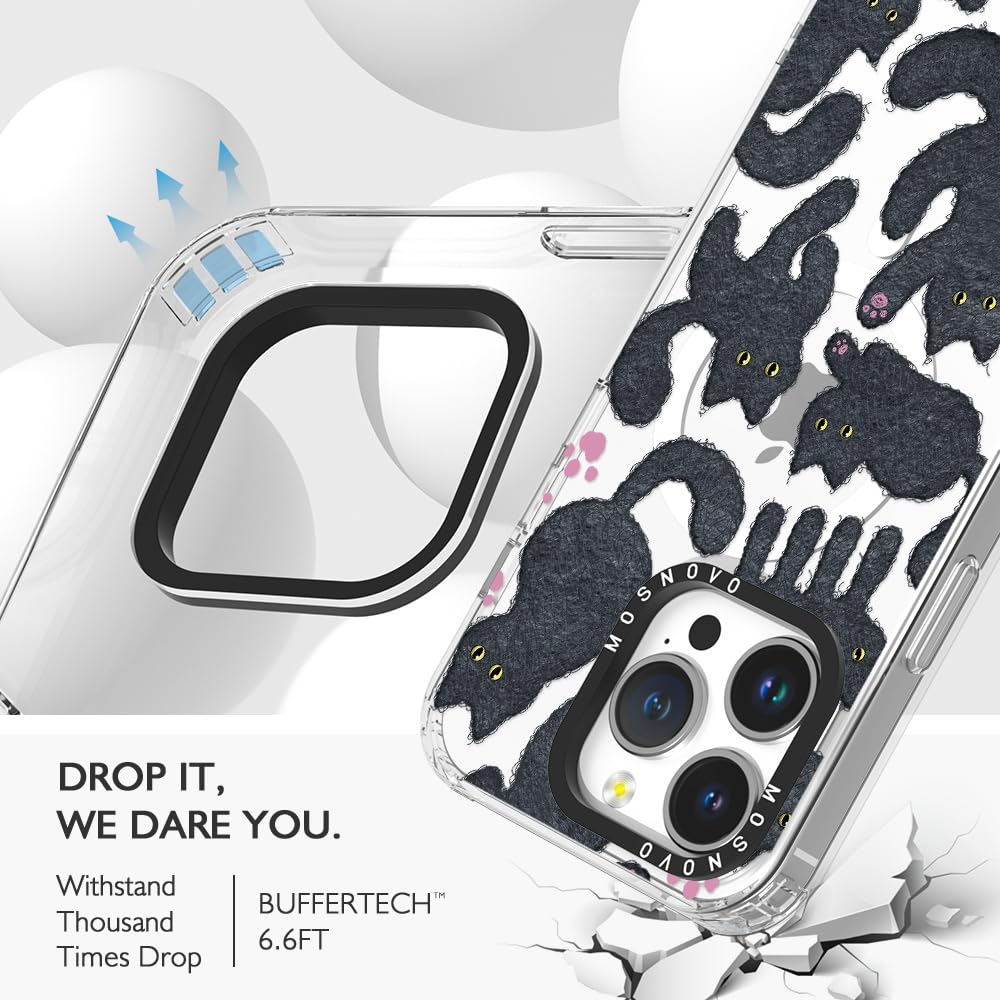 Foto 8 pulgar | Funda Para Teléfono Mosnovo Compatible Con Iphone 14 Pro Negra - Venta Internacional.