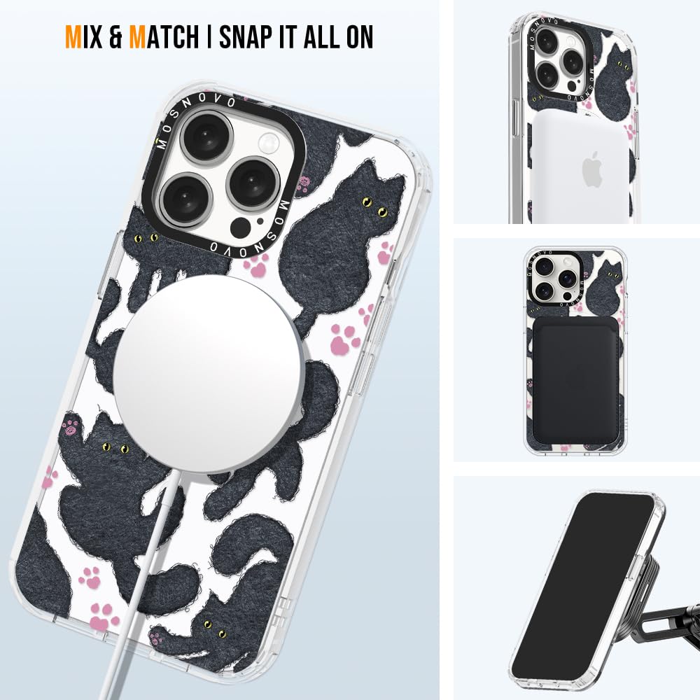 Foto 5 | Funda Para Teléfono Mosnovo Compatible Con Iphone 15 Pro Max Negra - Venta Internacional.