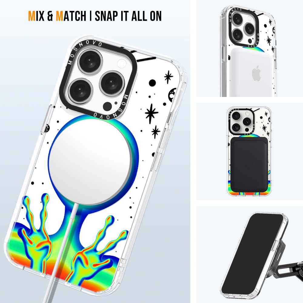 Foto 6 pulgar | Funda Para Teléfono Mosnovo Compatible Con Iphone 15 Pro Clear - Venta Internacional.