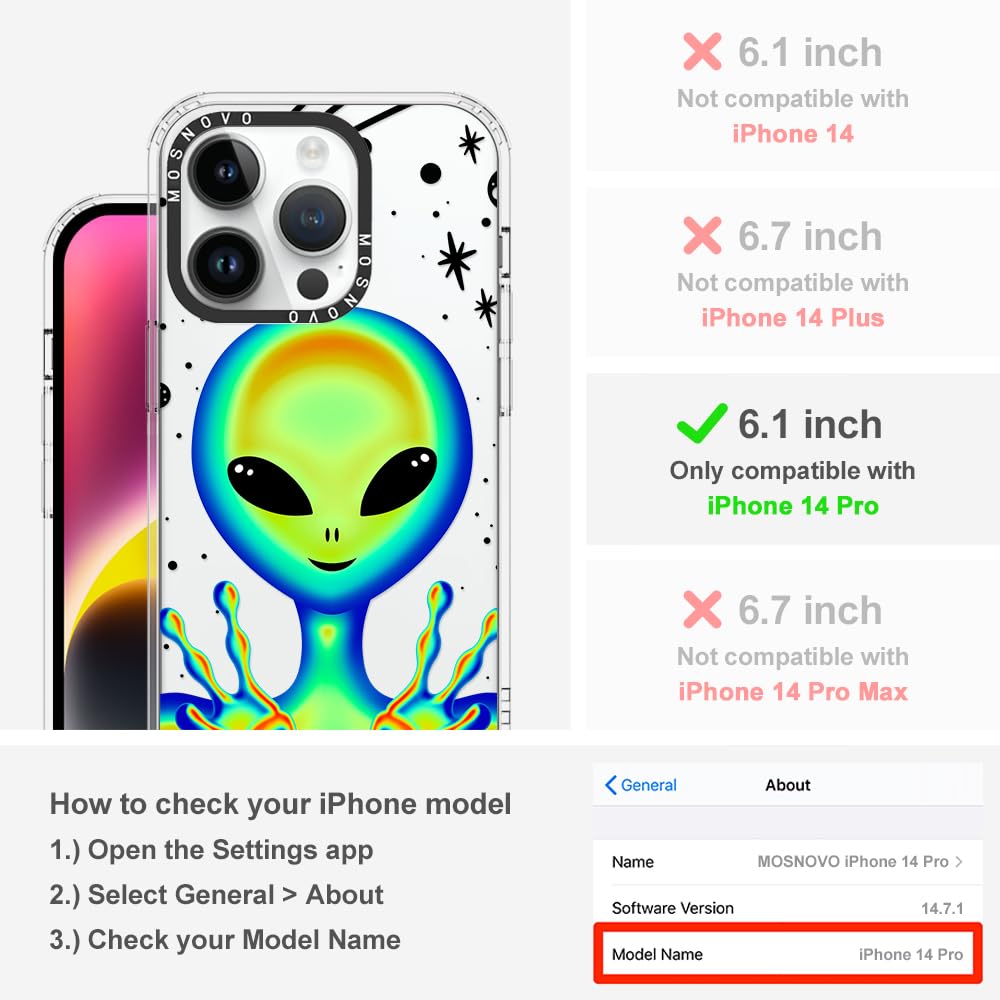 Foto 3 pulgar | Funda De Teléfono Mosnovo Compatible Con Iphone 14 Pro Con Magsafe - Venta Internacional.