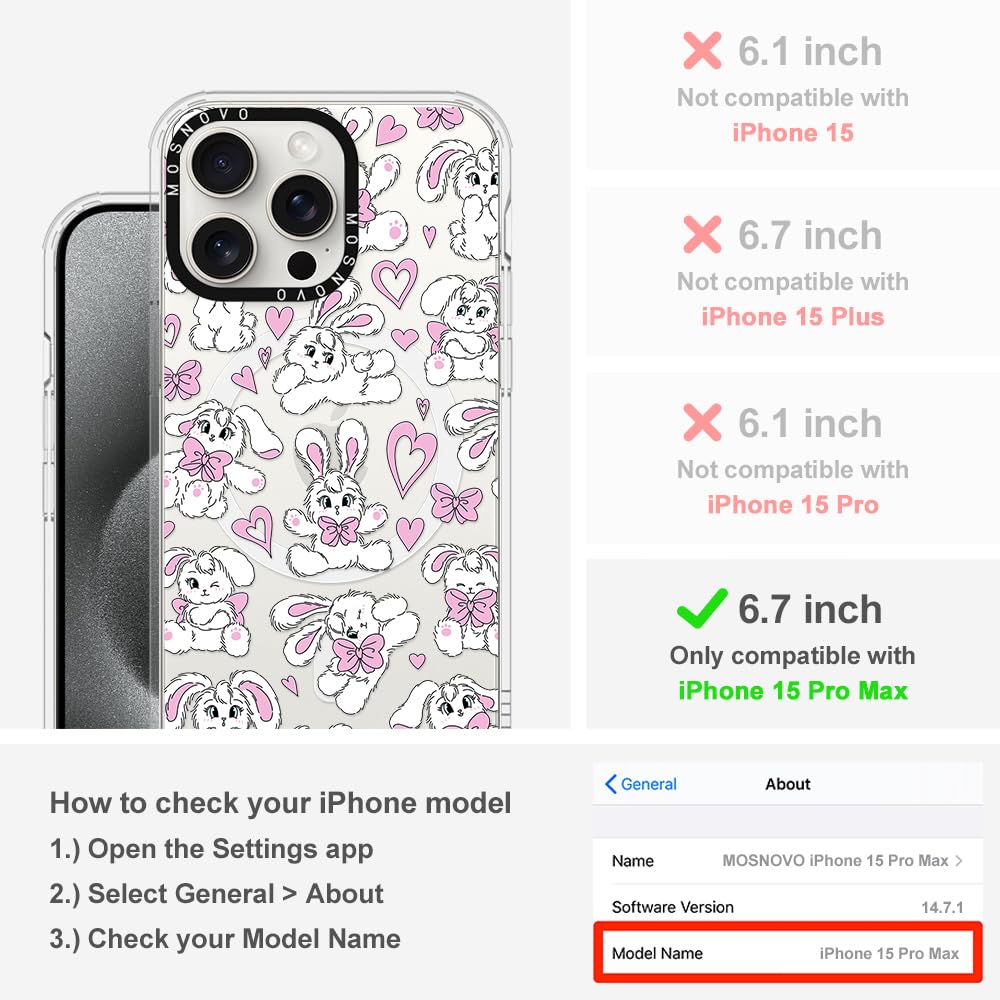 Foto 3 pulgar | Funda De Teléfono Mosnovo Para Iphone 15 Pro Max Con Buffertech - Venta Internacional.
