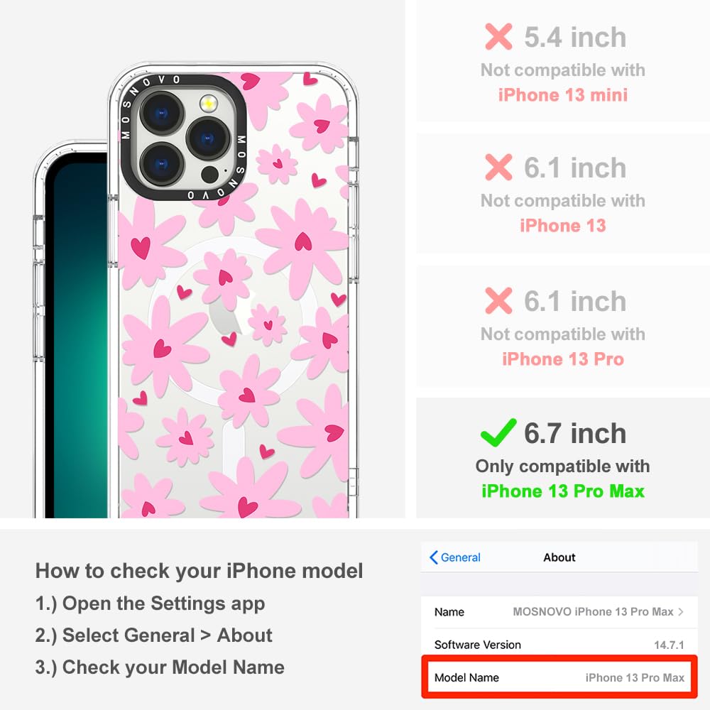 Foto 3 pulgar | Funda De Teléfono Mosnovo Compatible Con Iphone 13 Pro Max Clear - Venta Internacional.