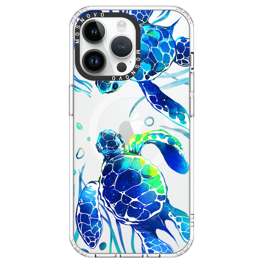 Foto 2 pulgar | Funda De Teléfono Mosnovo Para Iphone 14 Pro Max, Diseño De Tortugas Marinas - Venta Internacional.