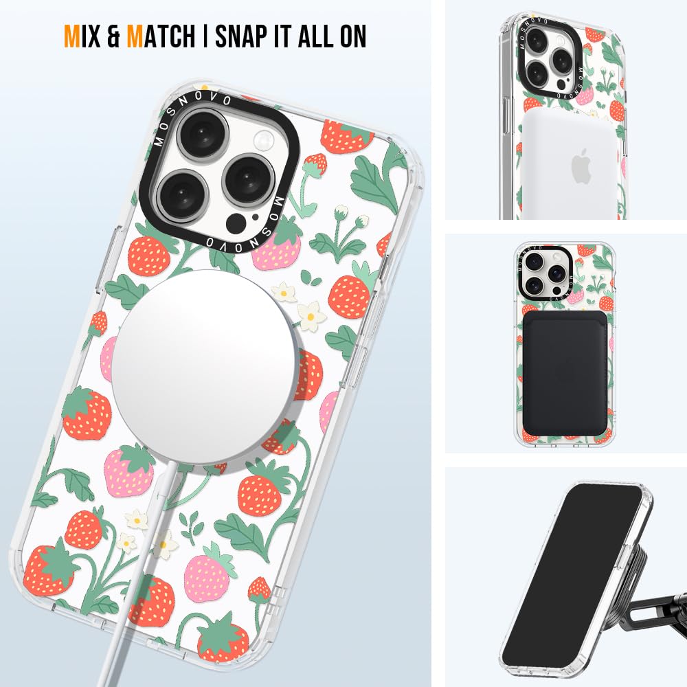 Foto 6 pulgar | Funda De Teléfono Mosnovo Compatible Con Iphone 15 Pro Max Clear - Venta Internacional.