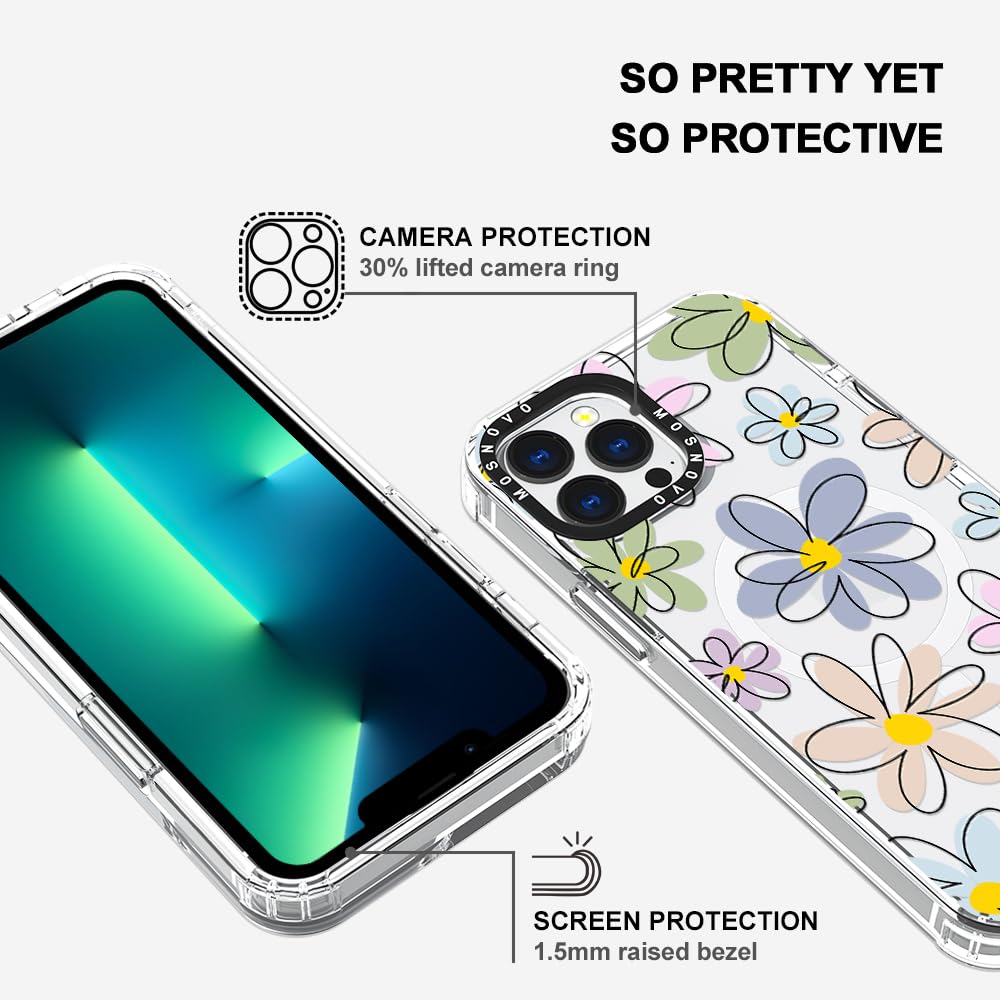 Foto 6 pulgar | Funda De Teléfono Mosnovo Para Iphone 13 Pro Max Con Magsafe Clear - Venta Internacional.