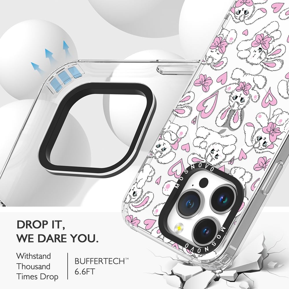 Foto 8 pulgar | Funda De Teléfono Mosnovo Compatible Con Iphone 14 Pro Bunnies - Venta Internacional.