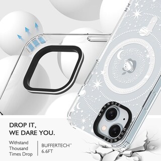 Foto 7 | Funda De Teléfono Mosnovo Buffertech A Prueba De Golpes Para Iphone 15, Transparente - Venta Internacional.