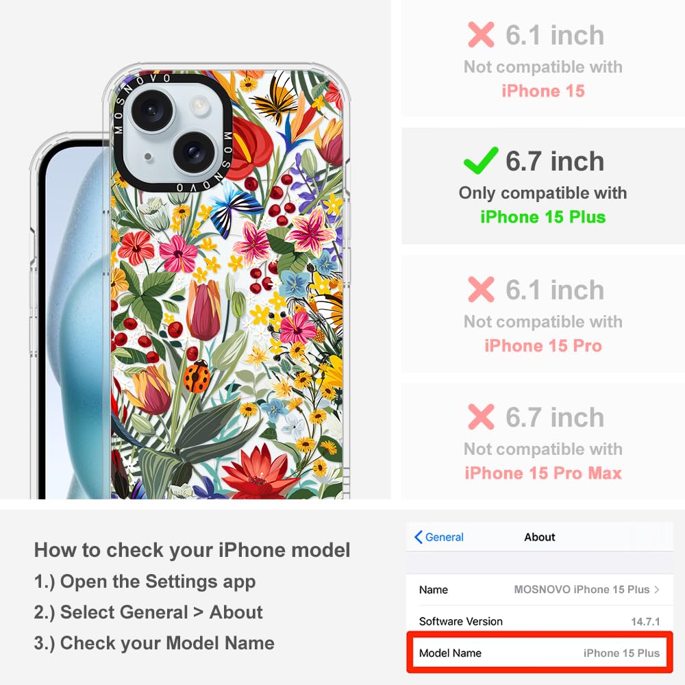 Foto 3 pulgar | Funda De Teléfono Mosnovo Buffertech A Prueba De Golpes Para Iphone 15/14 Pl - Venta Internacional.