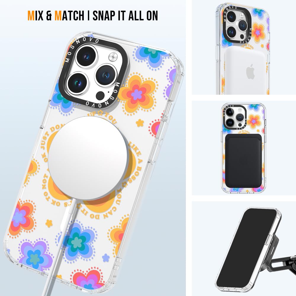 Foto 6 pulgar | Funda De Teléfono Mosnovo Para Iphone 14 Pro Max Con Magsafe Clear - Venta Internacional.