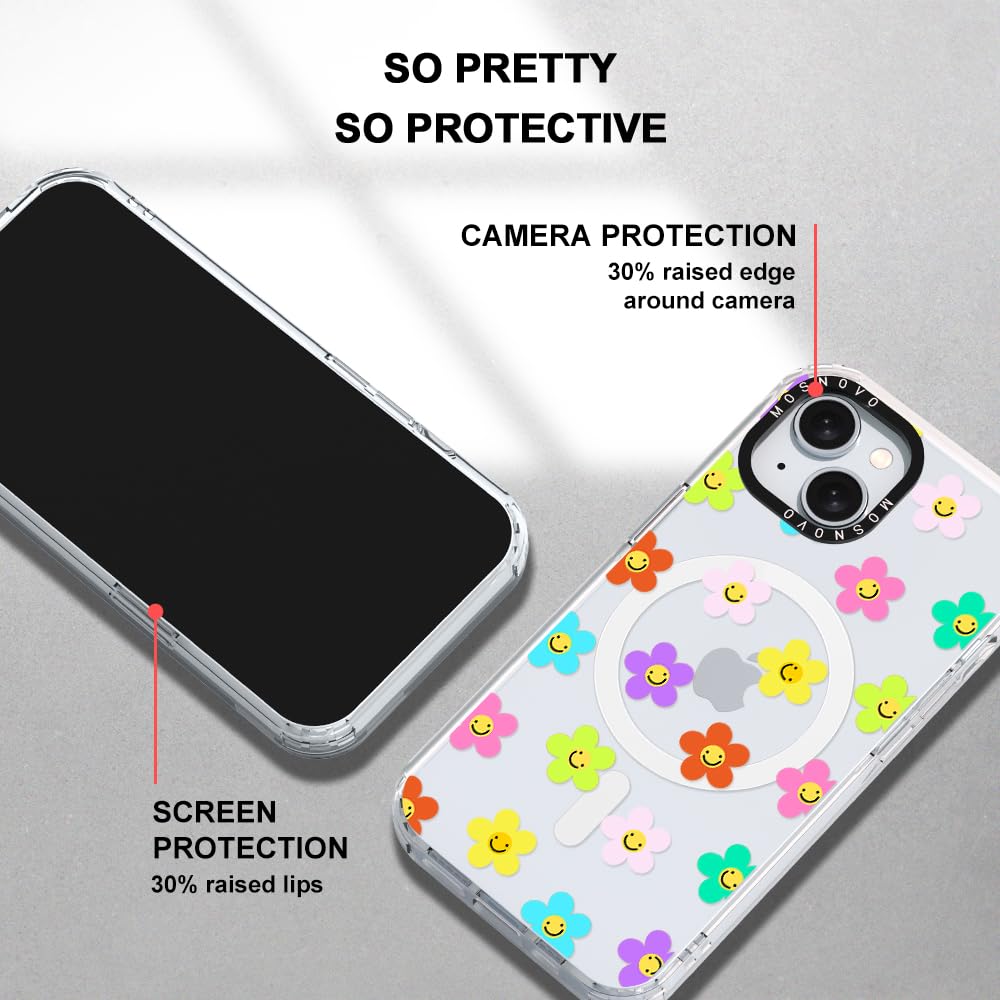 Foto 7 pulgar | Funda De Teléfono Mosnovo Para Iphone 15 Plus/iphone 14 Plus Transparente - Venta Internacional.