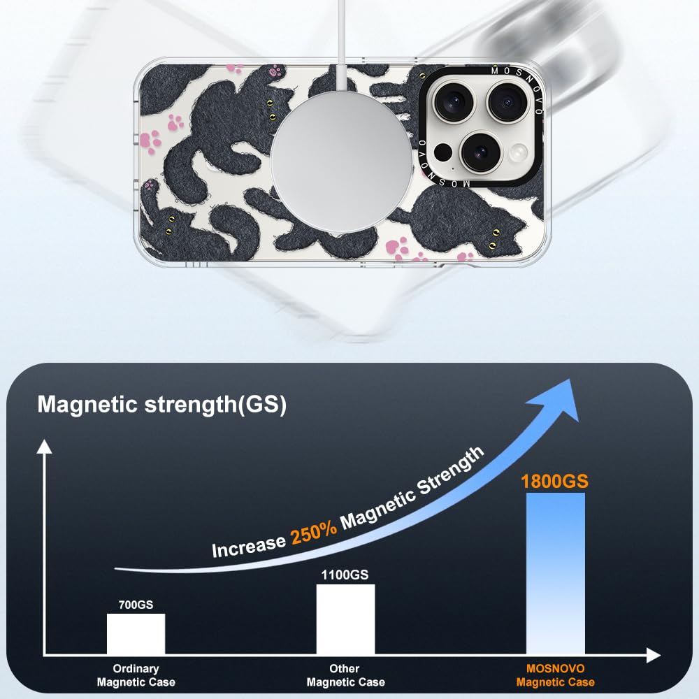 Foto 5 pulgar | Funda Para Teléfono Mosnovo Compatible Con Iphone 15 Pro Negra - Venta Internacional.