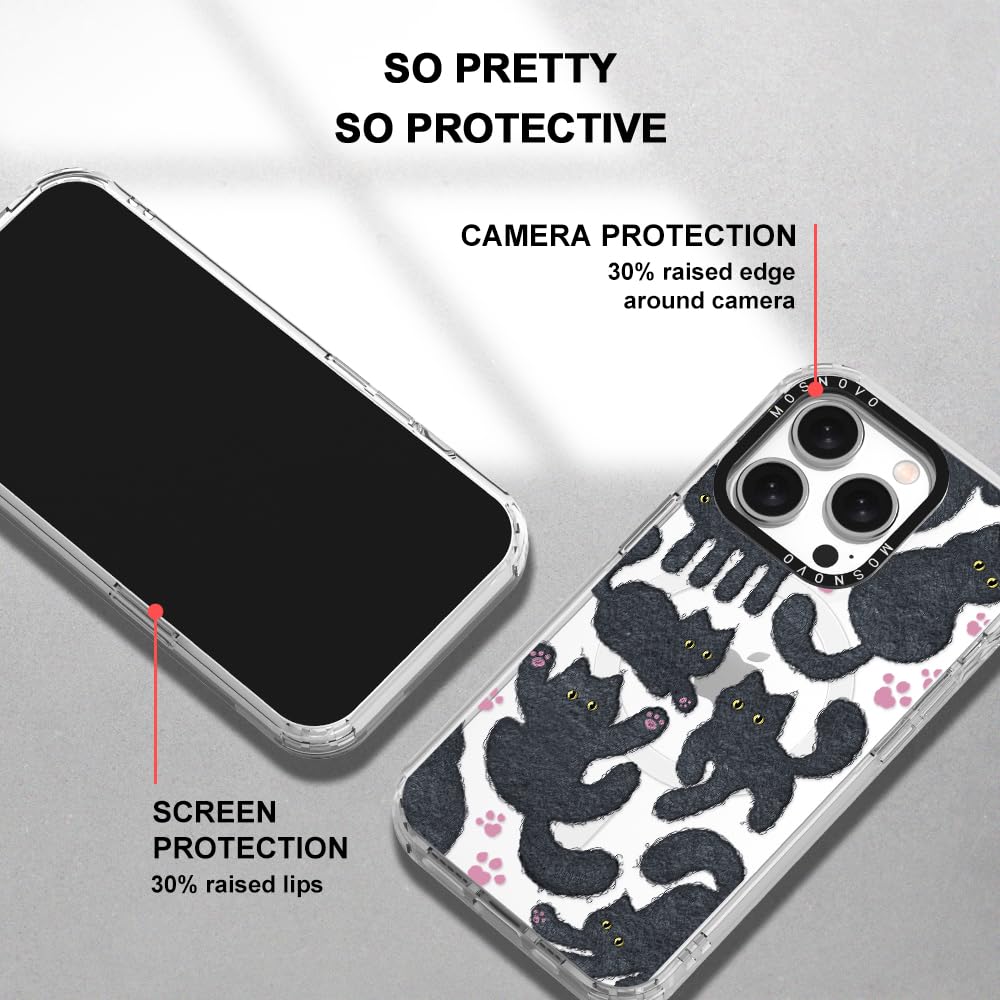 Foto 6 | Funda Para Teléfono Mosnovo Compatible Con Iphone 15 Pro Negra - Venta Internacional.