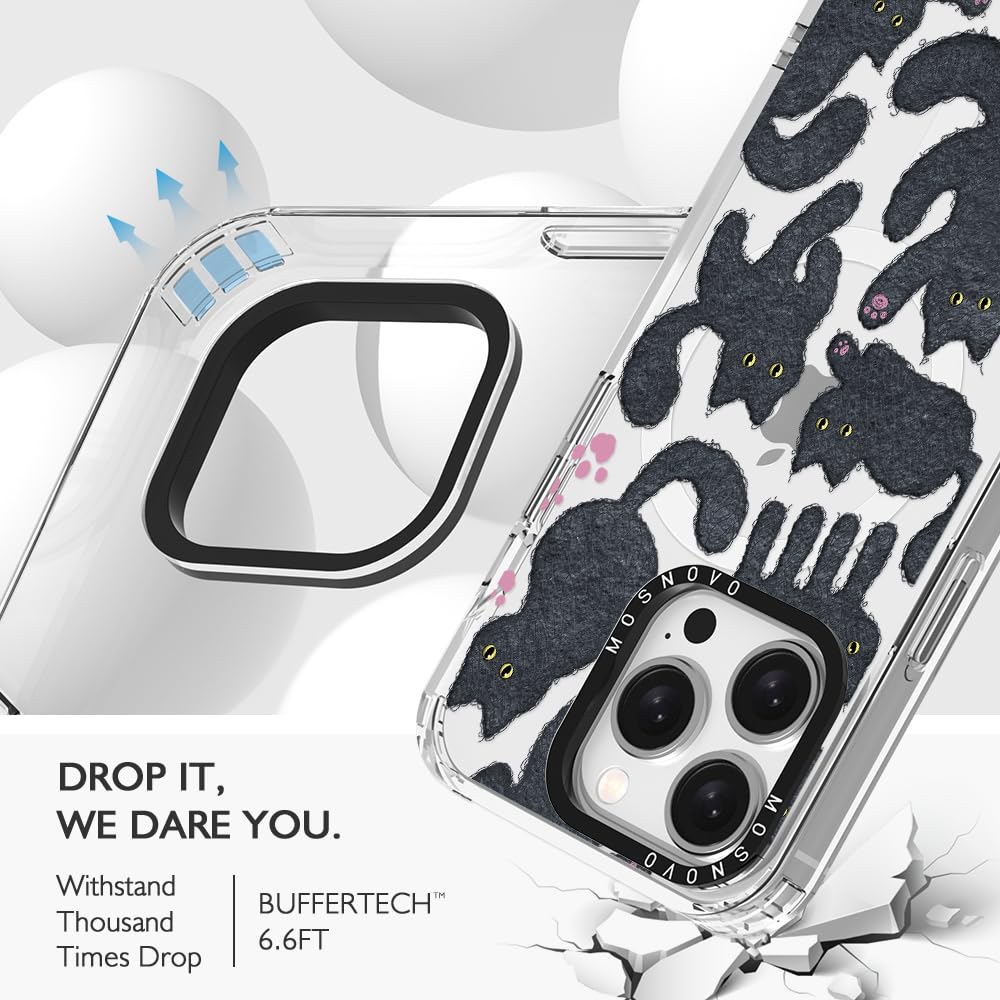 Foto 8 pulgar | Funda Para Teléfono Mosnovo Compatible Con Iphone 15 Pro Negra - Venta Internacional.
