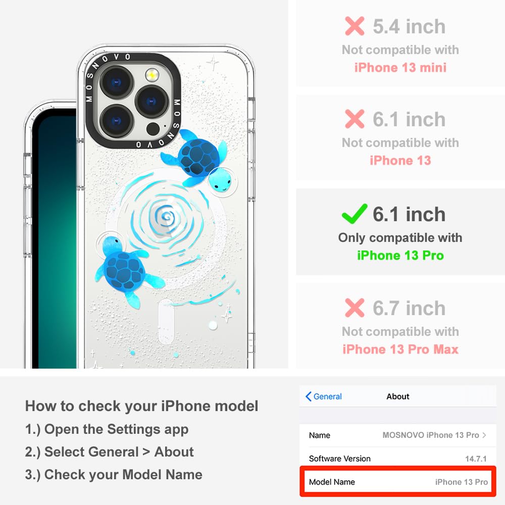 Foto 2 | Funda De Teléfono Mosnovo Compatible Con Iphone 13 Pro Con Magsafe - Venta Internacional.
