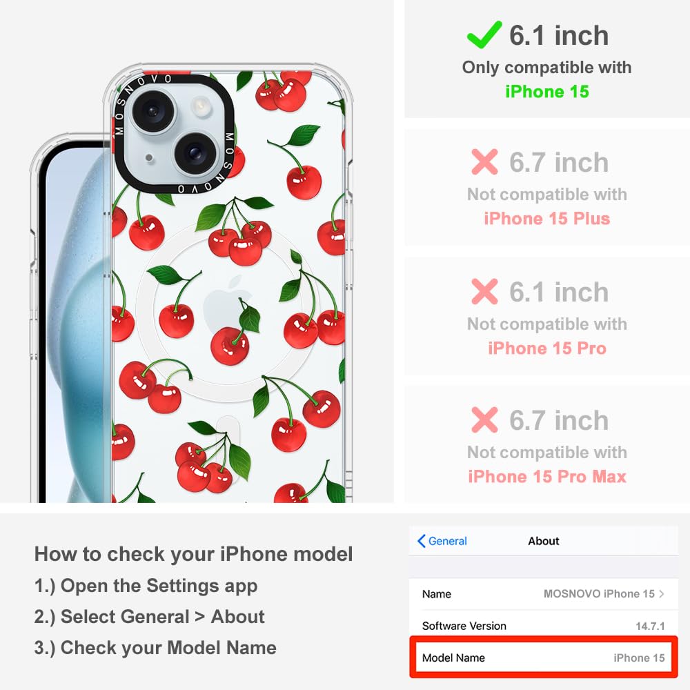 Foto 2 | Funda Para Teléfono Mosnovo Compatible Con Iphone 15, Transparente - Venta Internacional.