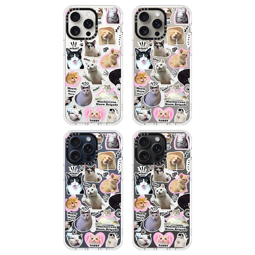 Foto 4 pulgar | Funda De Teléfono Mosnovo Compatible Con Iphone 15 Pro Max Clear - Venta Internacional.
