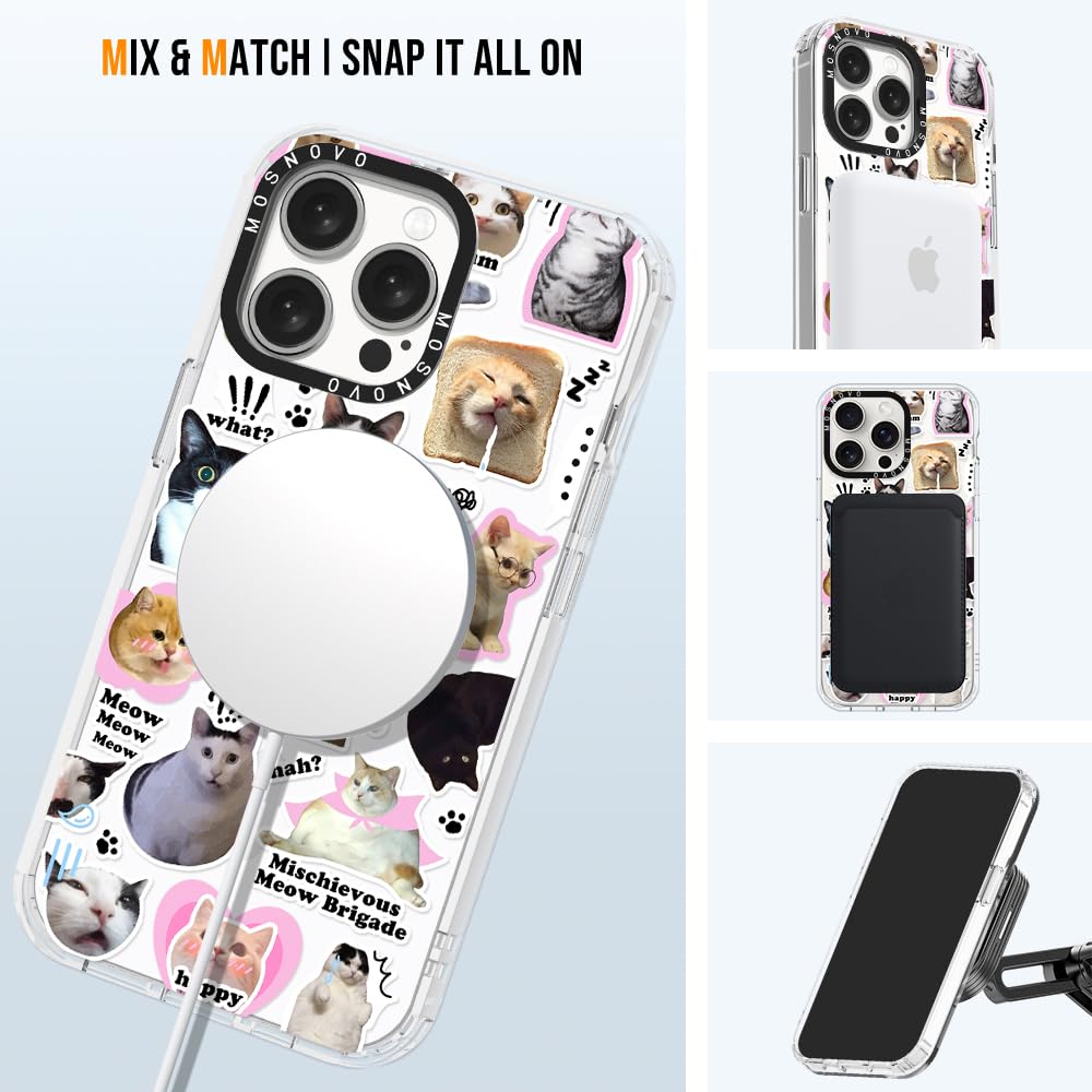 Foto 6 pulgar | Funda De Teléfono Mosnovo Compatible Con Iphone 15 Pro Max Clear - Venta Internacional.