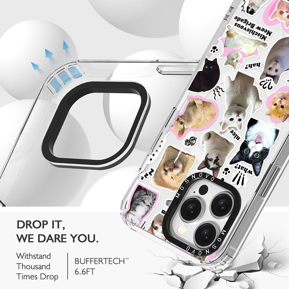 Foto 7 | Funda De Teléfono Mosnovo Compatible Con Iphone 15 Pro Max Clear - Venta Internacional.
