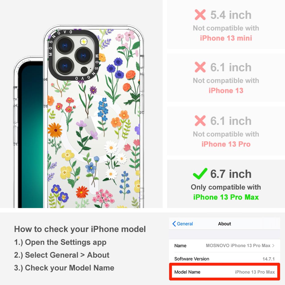 Foto 3 pulgar | Funda De Teléfono Mosnovo Para Iphone 13 Pro Max Con Buffertech - Venta Internacional.