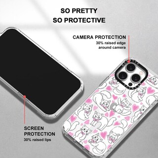 Foto 6 | Funda De Teléfono Mosnovo Para Iphone 15 Pro Max, Diseño Transparente De Gatitos - Venta Internacional.