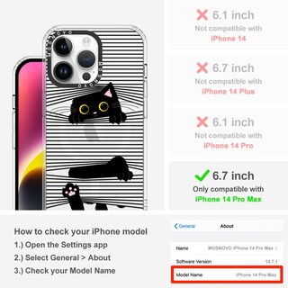 Foto 2 | Funda De Teléfono Mosnovo Para Iphone 14 Pro Max Con Tecnología Magsafe - Venta Internacional.