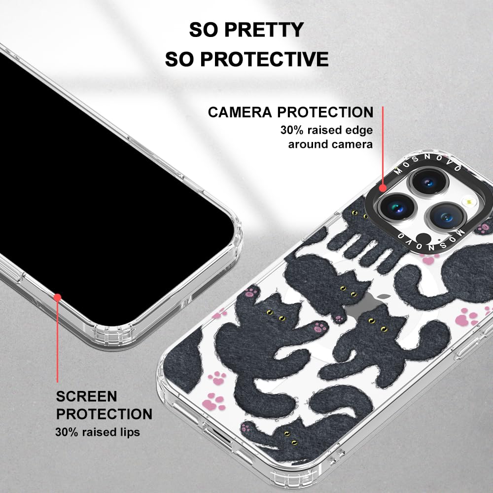 Foto 7 pulgar | Funda De Teléfono Mosnovo Para Iphone 14 Pro Max Con Magsafe Black - Venta Internacional.