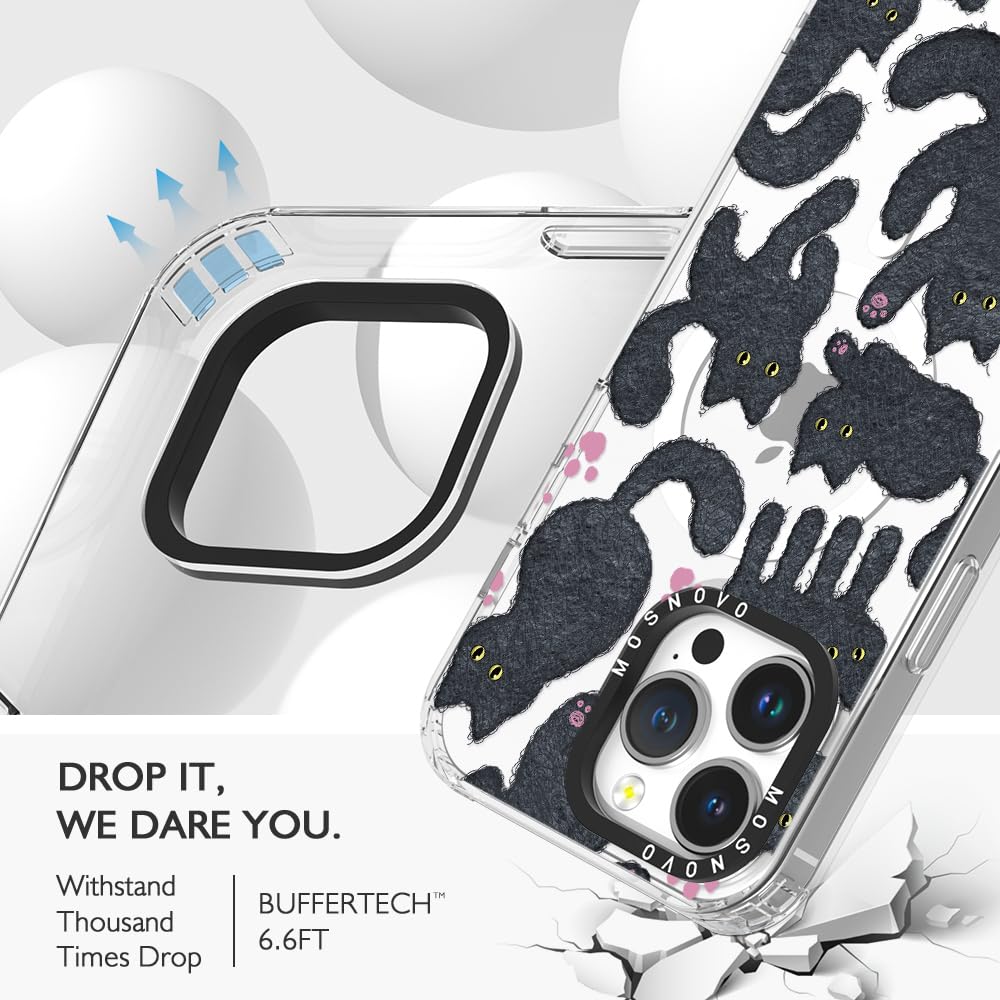 Foto 8 pulgar | Funda De Teléfono Mosnovo Para Iphone 14 Pro Max Con Magsafe Black - Venta Internacional.