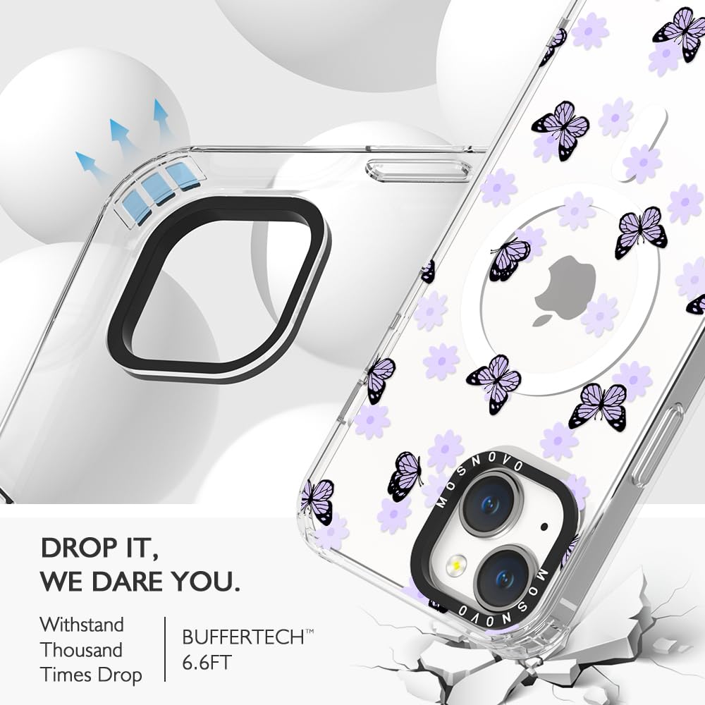 Foto 8 pulgar | Funda De Teléfono Mosnovo Buffertech Drop Protection Para Iphone 14/ - Venta Internacional.