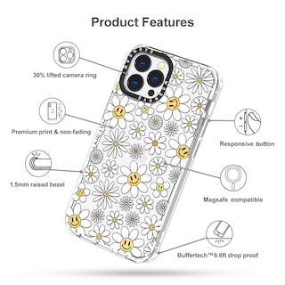 Foto 7 | Funda De Teléfono Mosnovo Para Iphone 13 Pro Max Con Magsafe Happy Daisy - Venta Internacional.