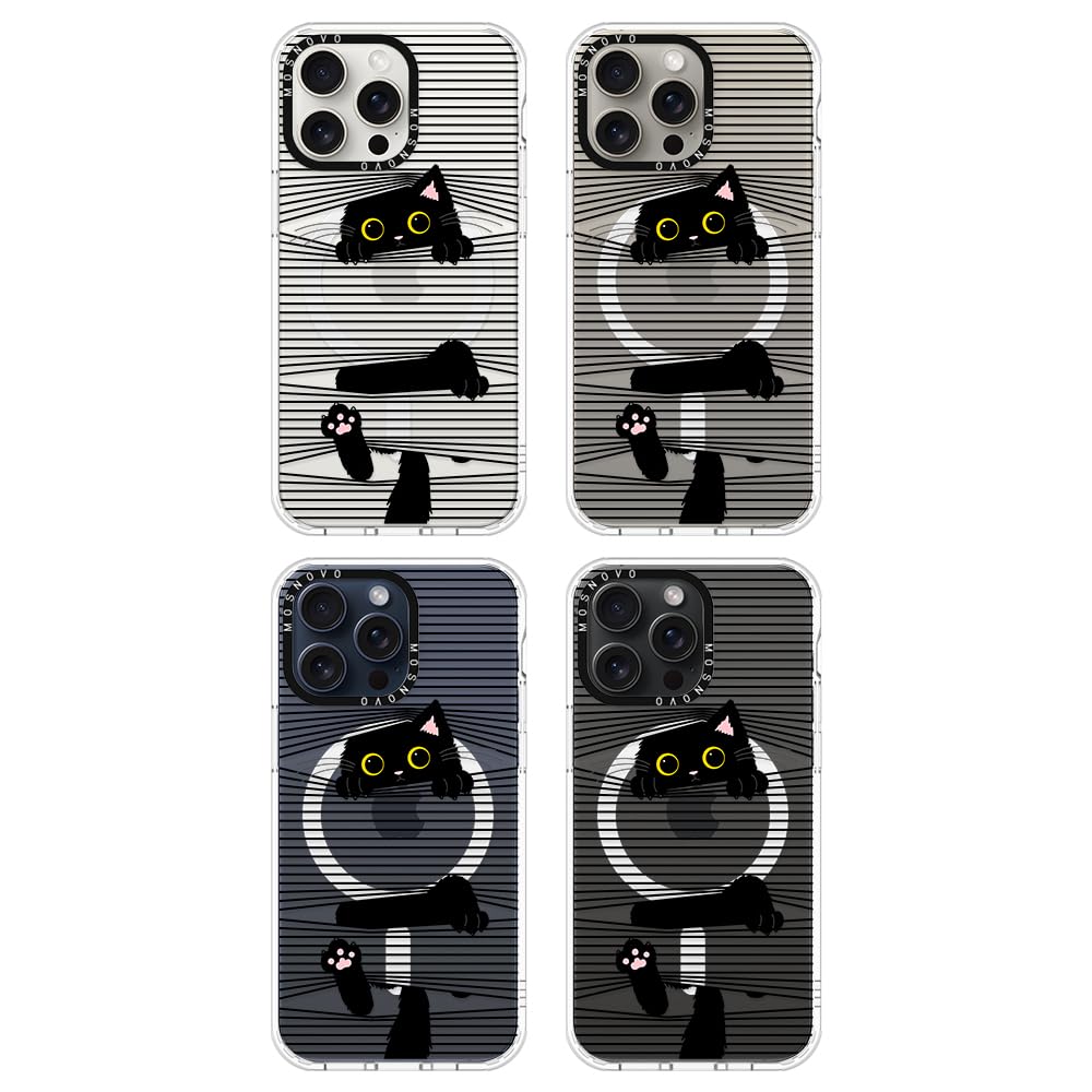 Foto 4 pulgar | Funda De Teléfono Mosnovo Compatible Con Iphone 15 Pro Max Clear - Venta Internacional.